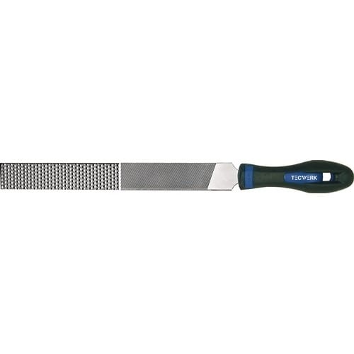 TECWERK Feilraspel DIN 7261 L.200mm Q.20x5mm Hieb 1 2K-Ergo TECWERK