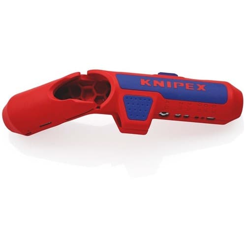 KNIPEX Univ.Abmantelungswerkzeug ErgoStrip® Gesamt-L.130mm f.Linkshänder KNIPEX