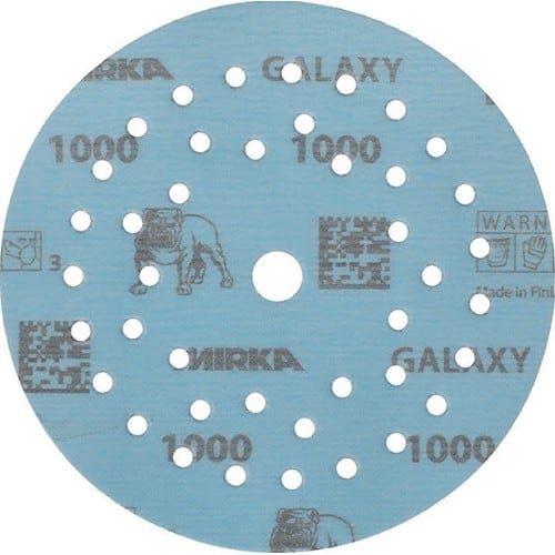 MIRKA Haftschleifscheibe GALAXY Grip Multifit 125mm K.1000 f.HO/Metall/Lack/Ku.