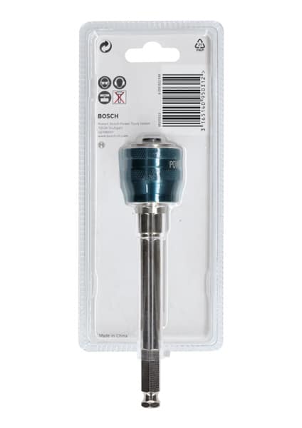 BOSCH Verlängerungsstange 150 mm/ 6 Zoll und PC Plus-Dorn 7/16 Zoll, 11 mm