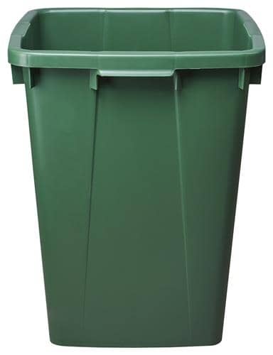 GRAF Abfall- u.Wertstoffsammler 90l H600xB485xT510mm PE grün GRAF