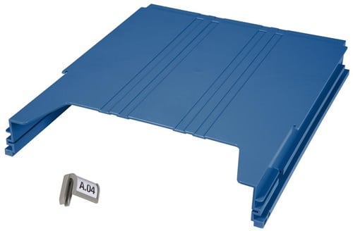 EICHNER Wandsortierer BIG Anbaumodul blau B262xT42xH302mm EICHNER