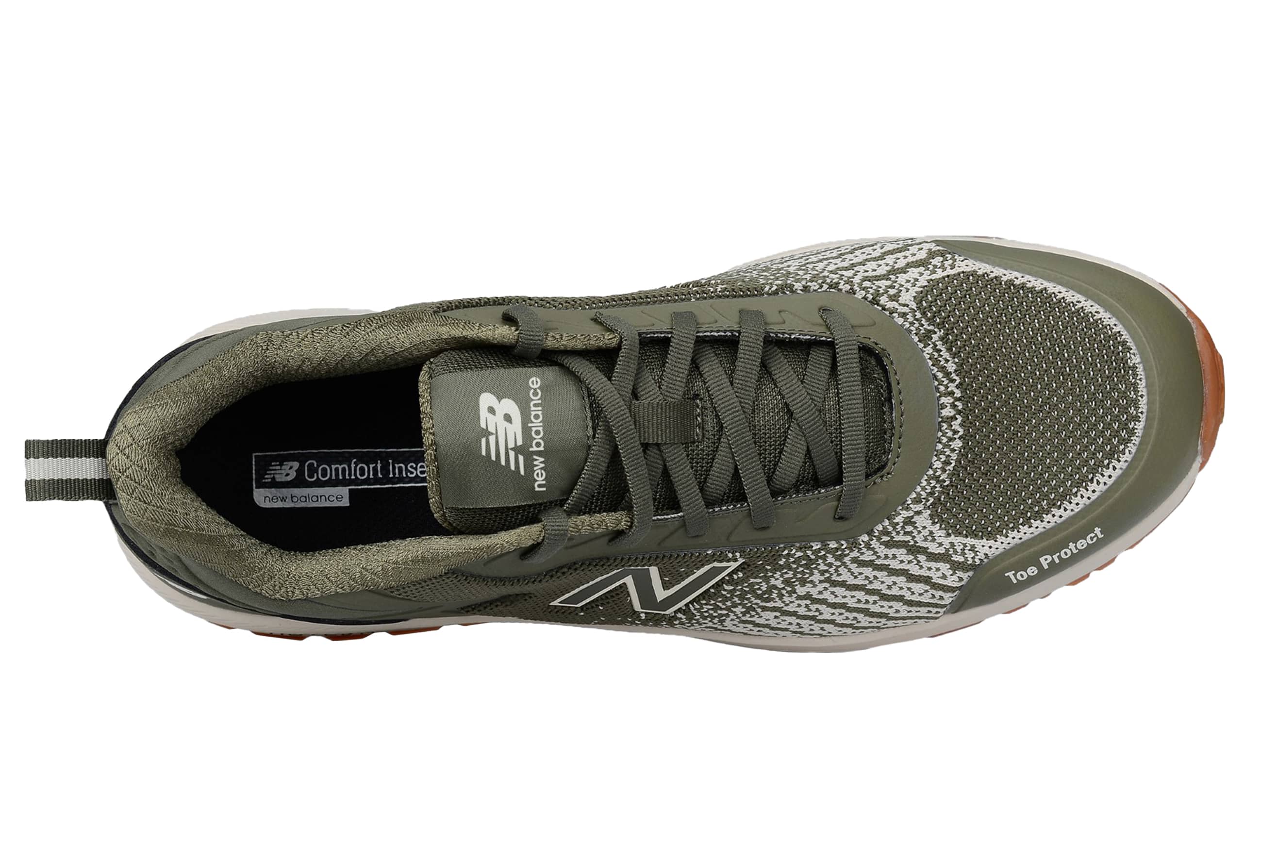 New Balance Speedware, Halbschuhe, S1 P SRC Men, Gr. 40,5, olive/weiß