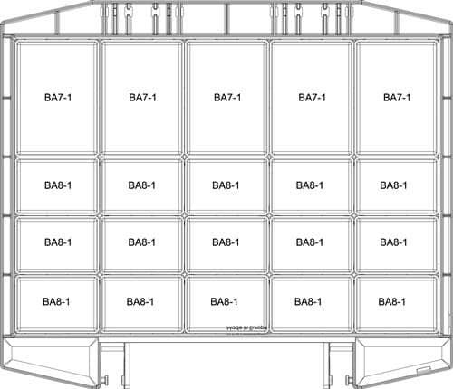 RAACO Sortimentskoffer boxxser B421xT361xH78mm 20 Fächer m.Profilraster RAACO