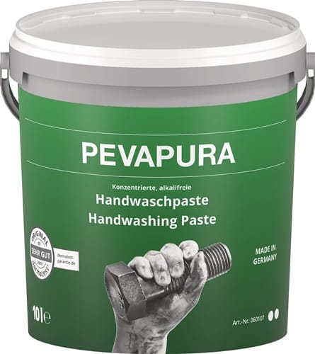 PAUL VOORMANN Handwaschpaste PEVAPURA 10l silikonfrei Eimer PAUL VOORMANN