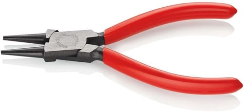 KNIPEX Rundzange L.140mm Kopf pol.Ku.-Überzug KNIPEX