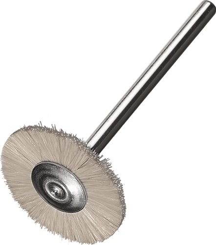 LESSMANN Minirundbürste SRB DxB37xL6mm Ziegenhaar 6mm