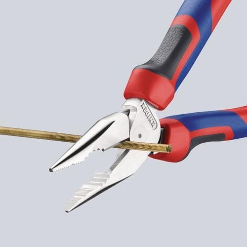 KNIPEX Spitzkombizange L.145mm verchr.Comfort-Griff verchr.KNIPEX