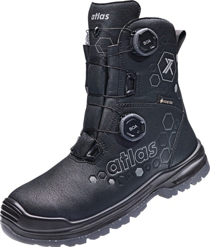 ATLAS Sicherheitsstiefel XT 1050 BOA GTX Gr.37 W.10 black/anthrazit S3 SRC EN20345