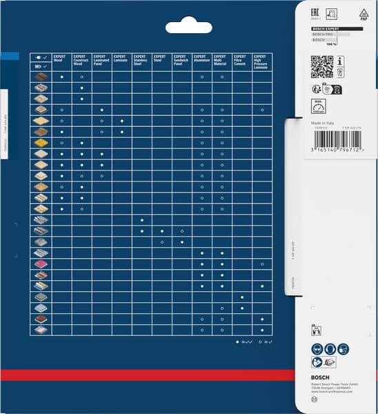 BOSCH Kreissägeblatt Expert for Aluminium, 210 x 30 x 2,8 mm, 72
