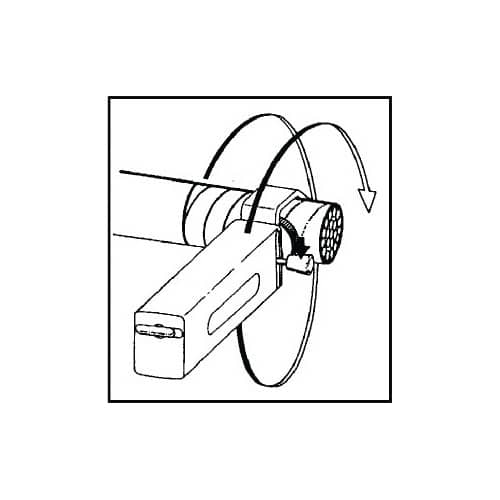 WEIDMÜLLER Abmantelungswerkzeug AM 35 Gesamt-L.140mm Arbeitsber.D.25-36mm WEIDMÜLLER