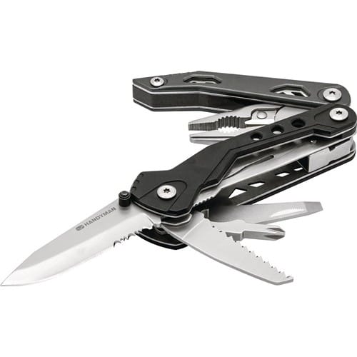 TRUE UTILITY Multifunktionswerkzeug HandyOne TU181 L.geschl.108mm Klingen-L.71mm VA TRUE