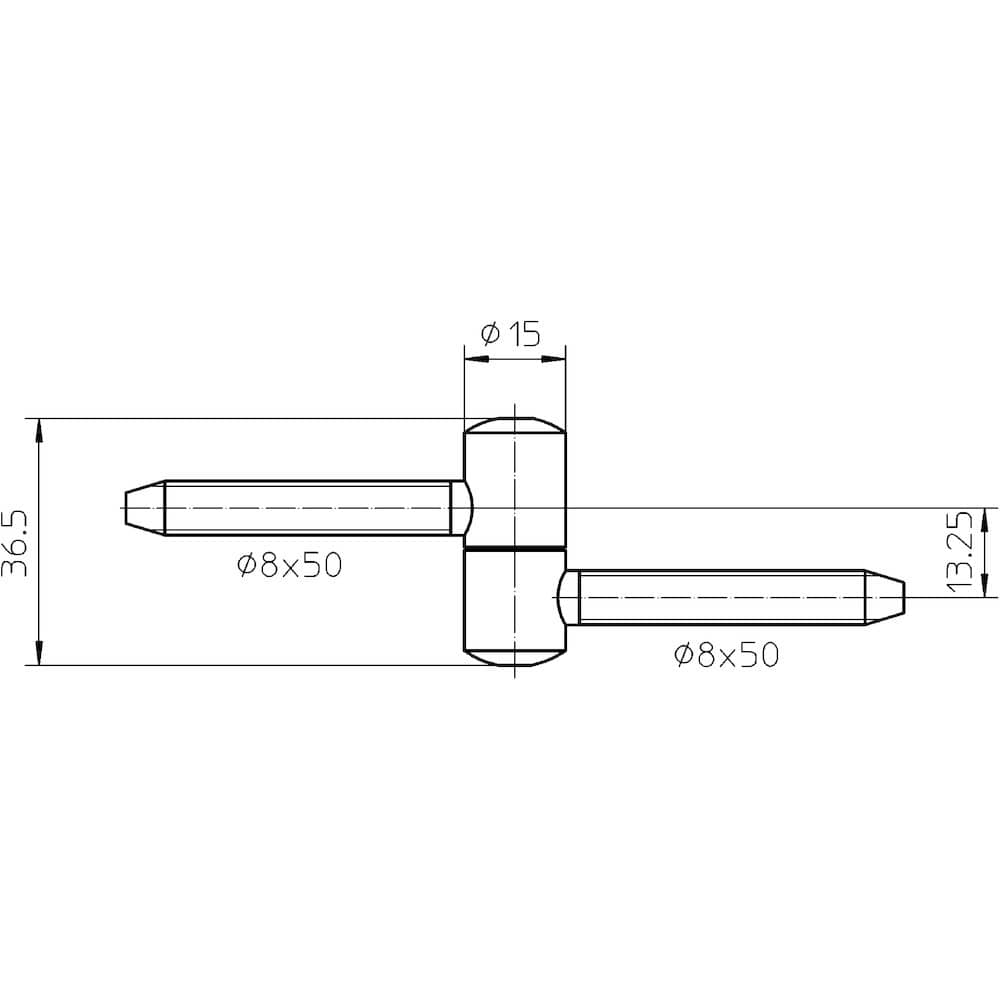 SIMONSWERK Einbohrband BAKA® A 2-15,