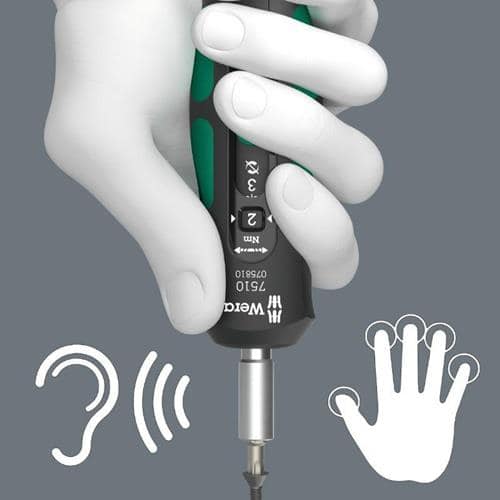 WERA Drehmomentschraubendreher 7510/14 14teilig f.HM-Wendeschneidplatten WERA