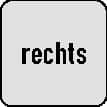 TECWERK Radialwerkzeughalter B3 DIN 69880 VDI30 re.Überkopf TECWERK