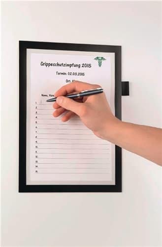 Magnetrahmen selbstklebend, Front offen 1St./Btl. DURABLE