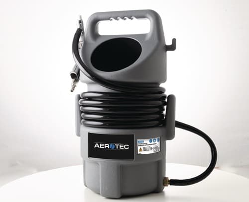 AEROTEC Mobiles Sandstrahlgerät 10l Luftverbrauch 240l/min Korngröße 0,4-0,8mm 6,7bar