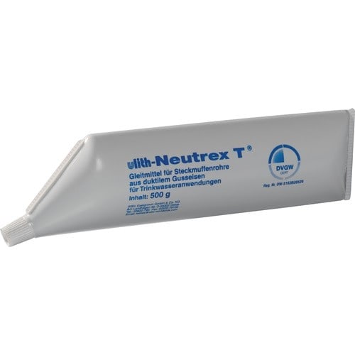 ULITH Gleitmittel NEUTREX T gräulich Einsatzgebiet f.Gussrohre 500ml Tube ULITH