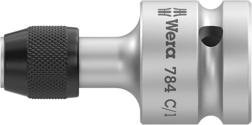 WERA Bitadapter 784 Antriebs-4-KT.1/2 Zoll Antriebs-6-KT.1/4 Zoll WERA