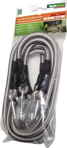 WINDHAGER Expanderseil 4 Expander u.8 Karab.L.70cm WINDHAGER