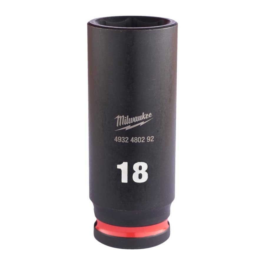 MILWAUKEE 18 x 65 mm SHOCKWAVE Schlagnuss 3/8" lang