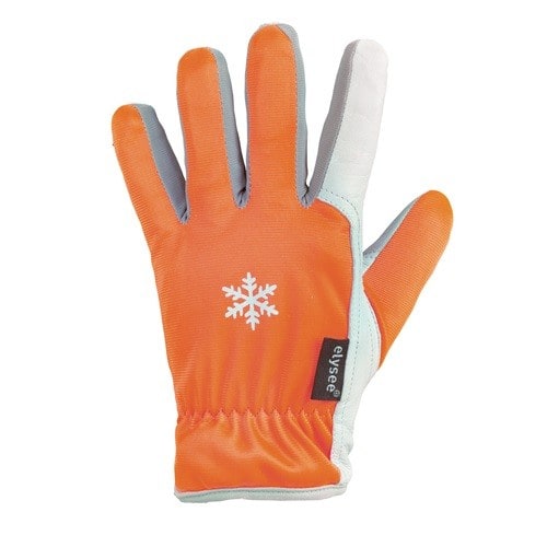 ELYSEE Handschuhe GROEDEN Gr.9 orange/silber-grau EN 388,EN 511 PSA II ELYSEE