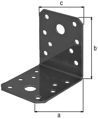 GAH Winkelverb.70x70x55mm Anz.Löcher2 S.2mm GAH