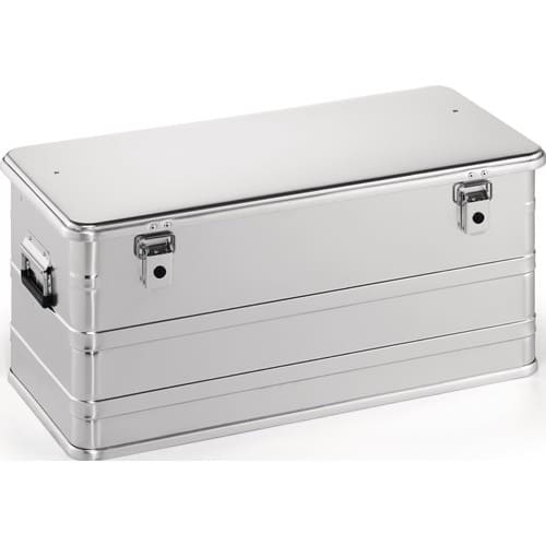 Nordwest Aluminiumbox L782xB385xH367mm 91l m.Klapphebelverschlüssen m.Bohrungen