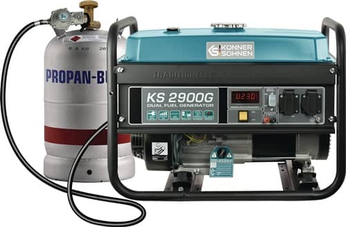 DIMAX Stromerzeuger KS 2900G 2,5 kW Benzin/Gas