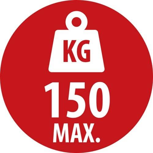 BRENNENSTUHL Sägebock MB 150S B.81xH.790xT.850mm max.150kg ZN BRENNENSTUHL