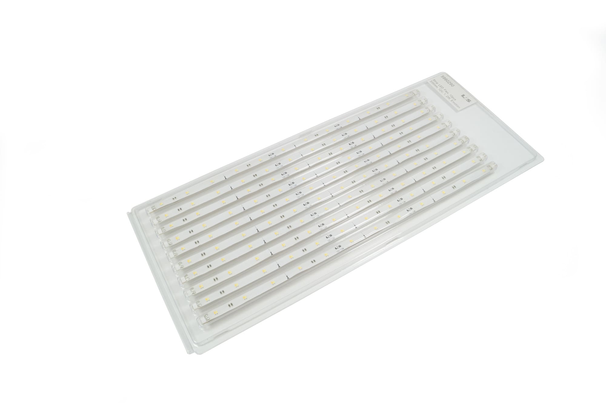 L&S 10er Pack LED Flex Strip 335mm, 12V, 1,2W, Emotion, weiss
