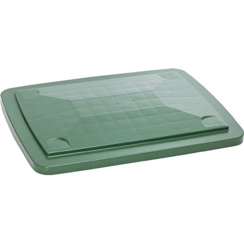 CRAEMER Deckel L945xB725mm grün HD-Polyethylen f.Transportbehälter 400l CRAEMER