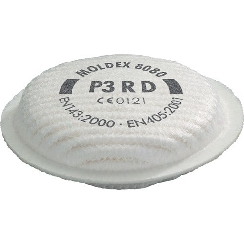 MOLDEX Partikelfilter 808001 EN 143:2021 P3 f.Ser.8000 MOLDEX
