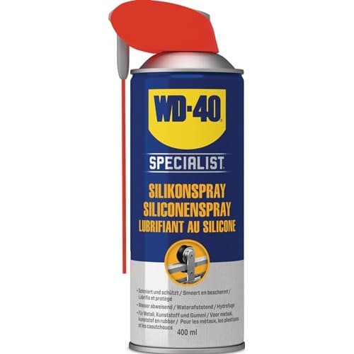 WD-40 SPECIALIST Silikonspray farblos NSF H2 400ml Spraydose Smart Straw™ WD-40 SPECIALIST