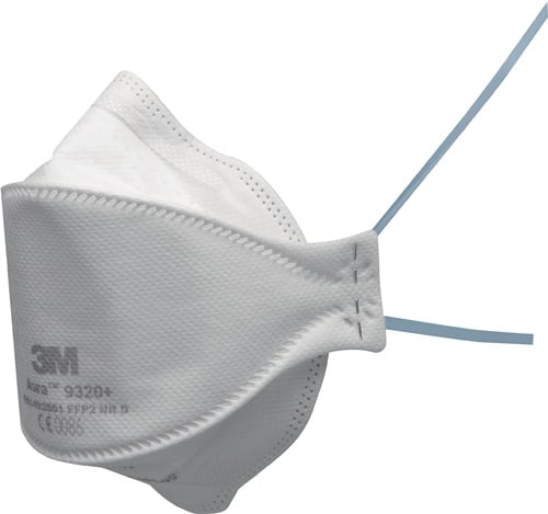 3M Atemschutzmaske Aura™ 9320+ FFP2 NR D o.Ausatemventil,faltbar 10 St./KT 3M