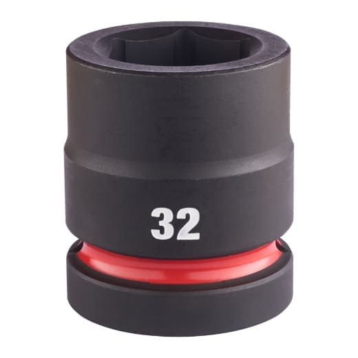 MILWAUKEE 32 x 62 mm SHOCKWAVE Schlagnuss 1" kurz