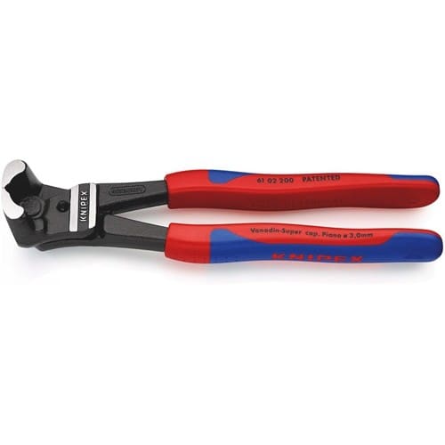 KNIPEX Bolzenvornschneider Gesamt-L.200mm Kopf pol.Mehrkomp.-Hüllen KNIPEX