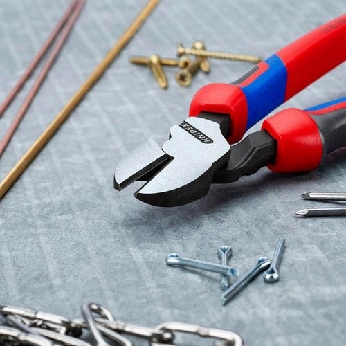 KNIPEX Kraftseitenschneider L.250mm pol.Form 0 Comfort-Griff KNIPEX