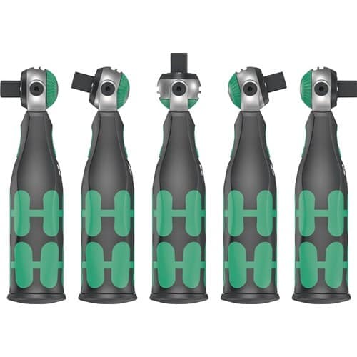 WERA Steckschlüsselsatz 8009 Zyklop Pocket Set 3 27-tlg.3/8Zoll+1/4 Zoll WERA