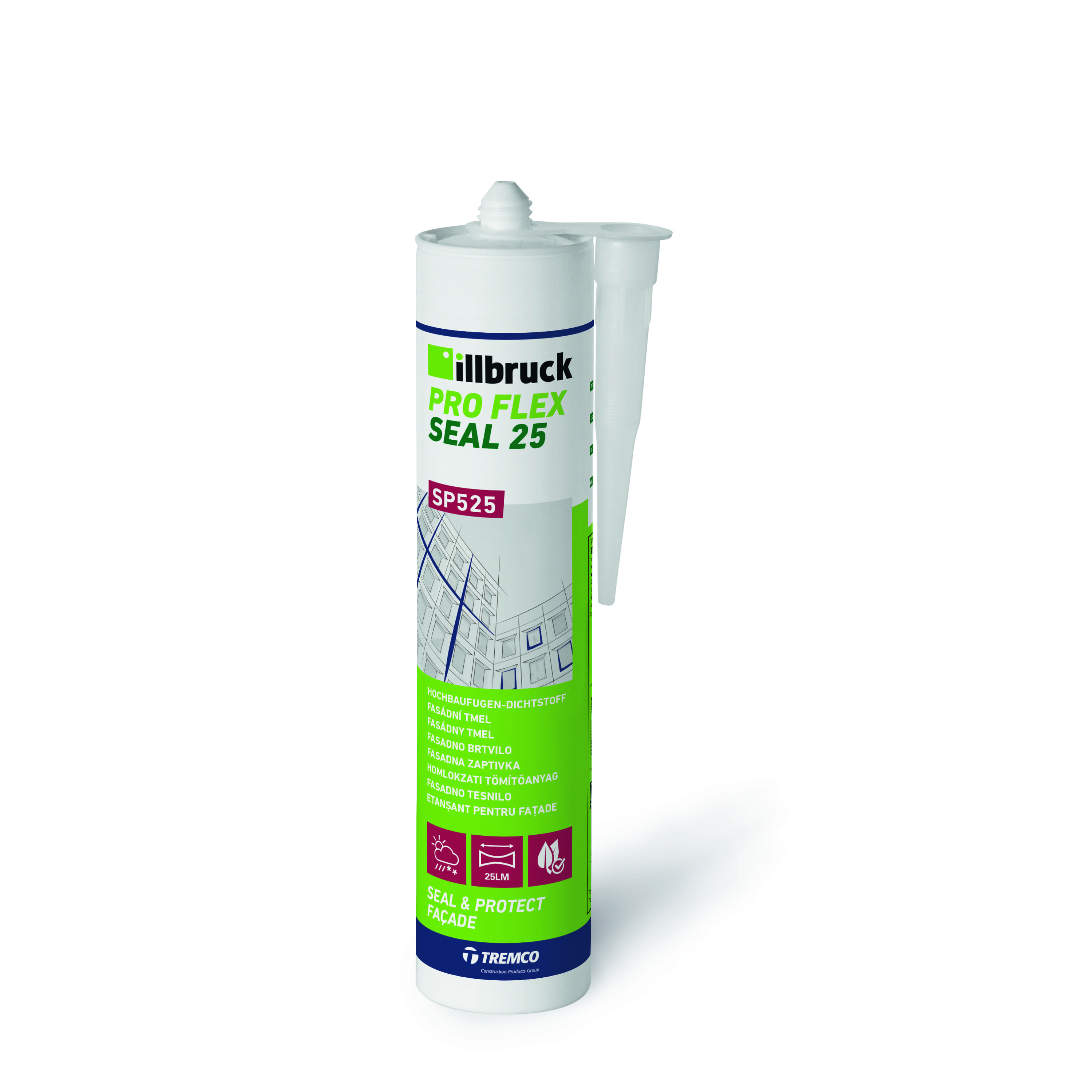 illbruck SP525 Hochbaufugen Dichtstoff Premium 310ML CONC. GREY_12ea/CS