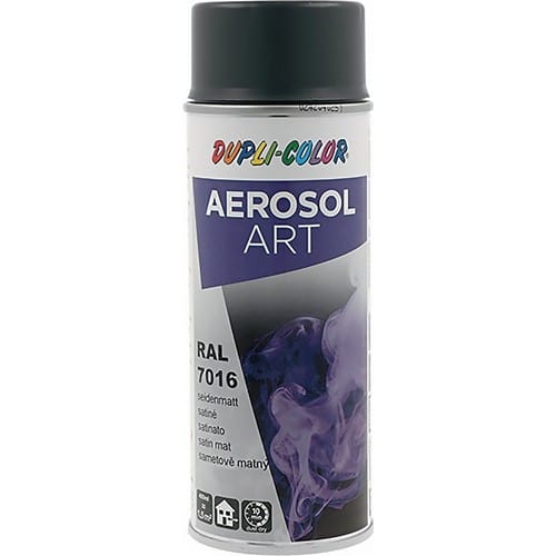 DUPLI-COLOR Buntlackspray AEROSOL Art grau seidenmatt RAL 7016 400ml Spraydose