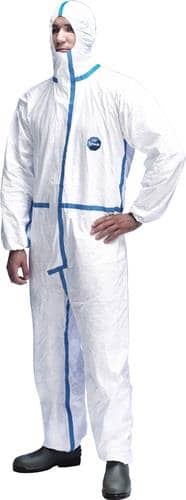 TYVEK Einwegoverall Tyvek® 600 Plus Gr.L weiß PSA III DUPONT