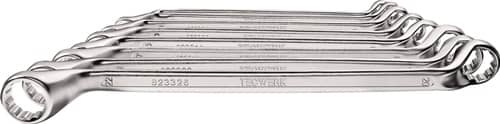 TECWERK Doppelringschlüsselsatz 8-tlg.SW 6-22mm tief gekr.TECWERK