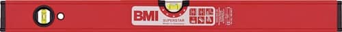 BMI Wasserwaage SUPERSTAR 80cm Alu.rot ± 0,5 mm/m m.Magnet BMI