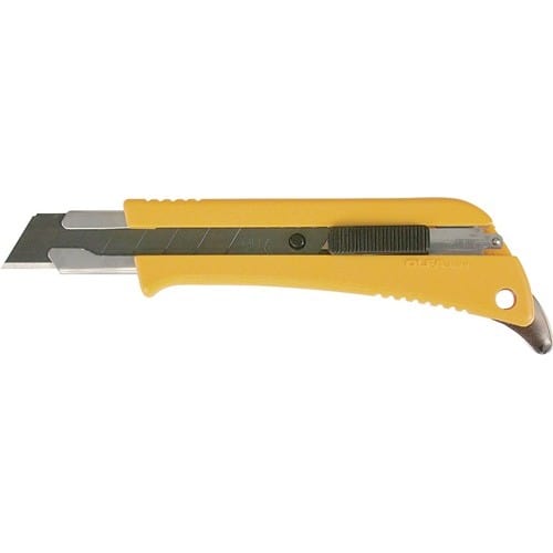 OLFA Cuttermesser Klingen-B.18mm L.165mm m.Drucktaste OLFA