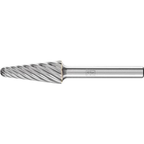 PFERD TOOLS Frässtift KEL D.12mm Kopf-L.30mm Schaft-D.6mm HM Verz.INOX PFERD