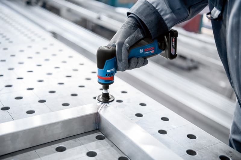 BOSCH Geradschleifer GWG 12V-50 S, L-BOXX 102