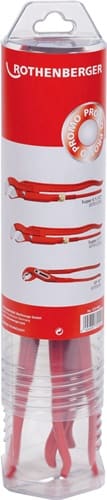 ROTHENBERGER Zangenset 3-tlg.f.Rohre 1-1 1/2,10 Zoll ROTHENBERGER