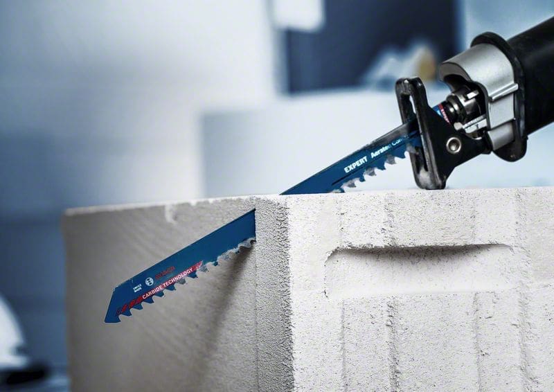 BOSCH EXPERT ‘Aerated Concrete’ S 1241 HM Säbelsägeblatt, 1 Stück. Für Säbelsägen