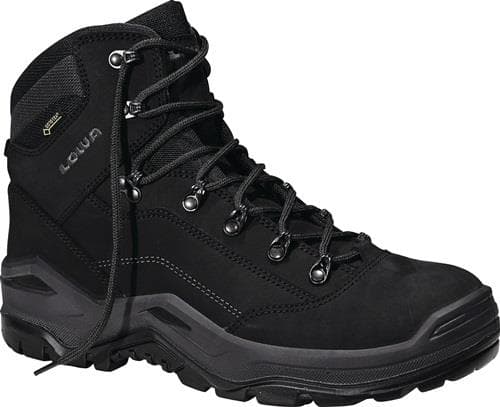 LOWA Sicherheitsstiefel Renegade Work GTX black Mid Gr.45 schwarz/schwarz S3S